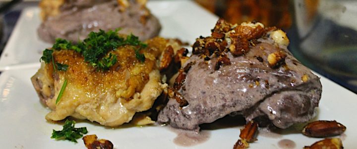 6-24: Mushroom-Almond Chicken