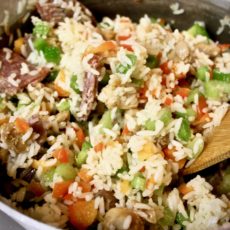 2-37: Chicken-Salami-Rice Salad