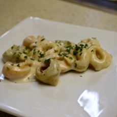 12-13: Tortellini in Creamy Sauce