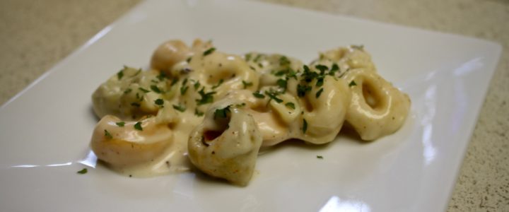 12-13: Tortellini in Creamy Sauce