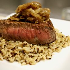 8-17: Pan-Fried Steak with Onions