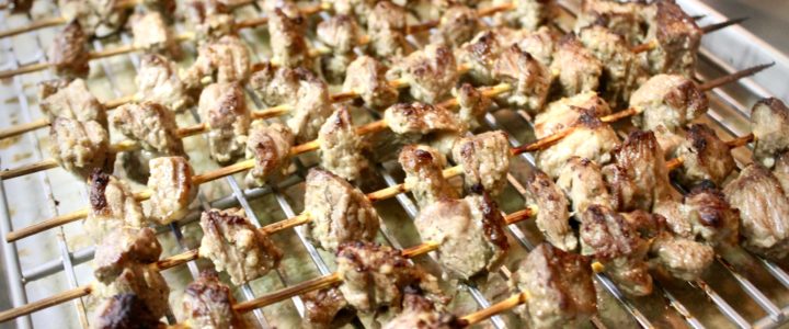 10-14: Lamb on Skewers