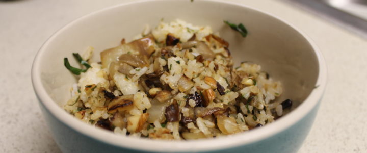 12-18: Mushroom Risotto