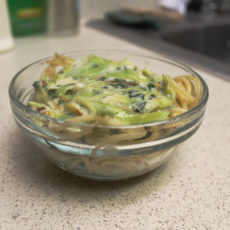 12-41: Spaghetti with Green Sauce