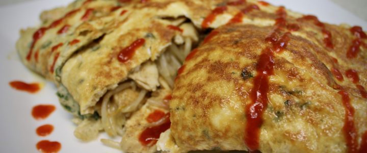 5-14: Thai Chicken Omelette