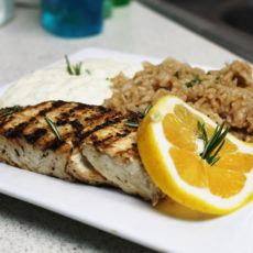 11-35: Grilled Pacific Halibut