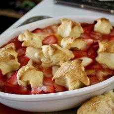 14-22: Strawberry-Peach Cobbler