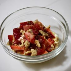 15-45: Strawberries with Cottage Cheese