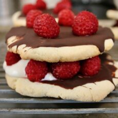 16-49: Chocolate-Glazed Raspberry Tart