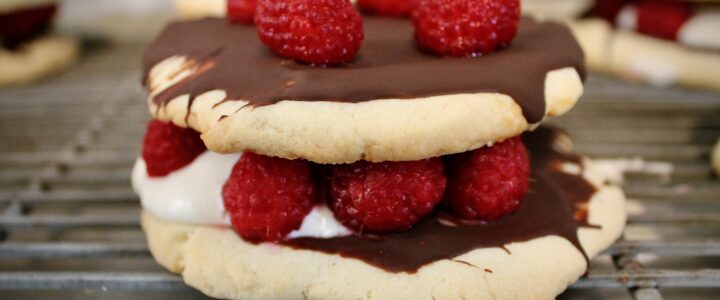 16-49: Chocolate-Glazed Raspberry Tart