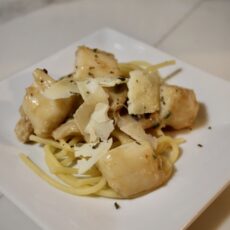 12-35: Fettucini with Scallops