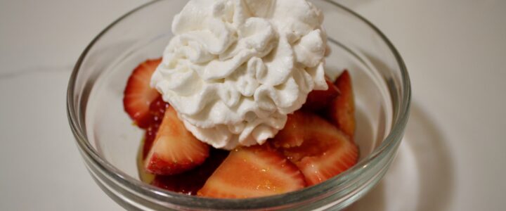 15-5: Strawberries Romanoff