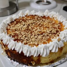 16-22: Apricot Swirl Cheesecake